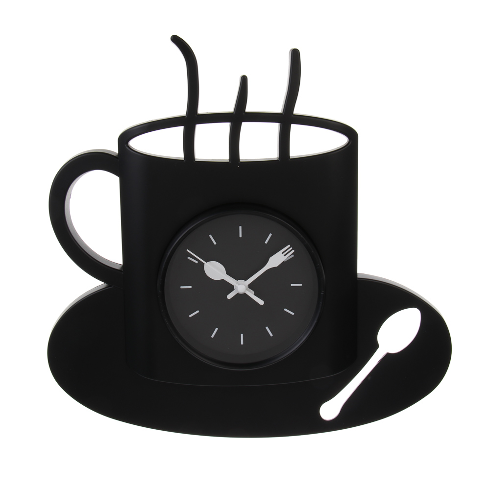 Часы тм LADECOR CHRONO настенные интерьерные, 30х29 см, пластик, стекло, 1xAA, 2 цвета - #2