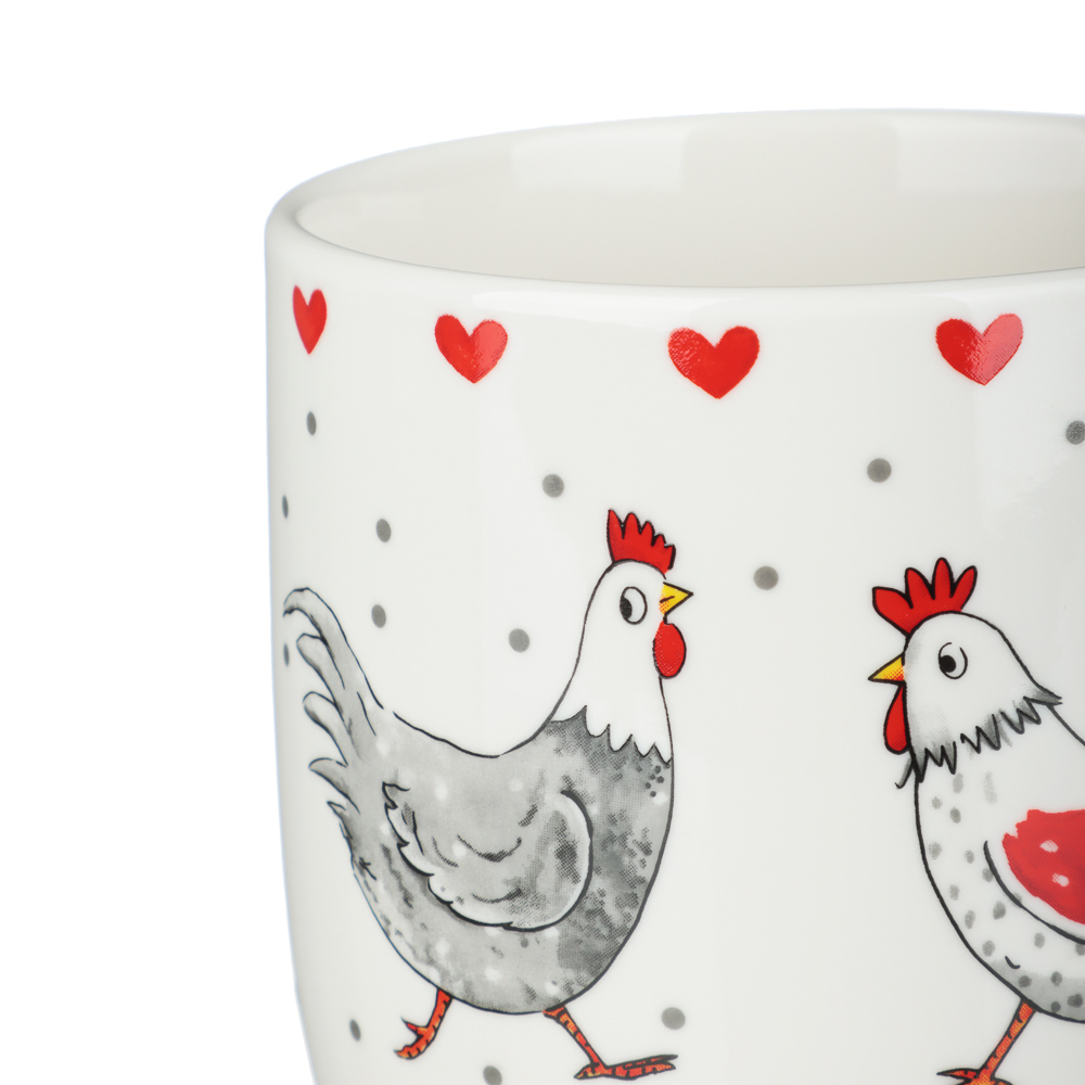 Кружка тм MILLIMI, Курочка Ряба 365 мл, 4дизайна, фарфор - #3