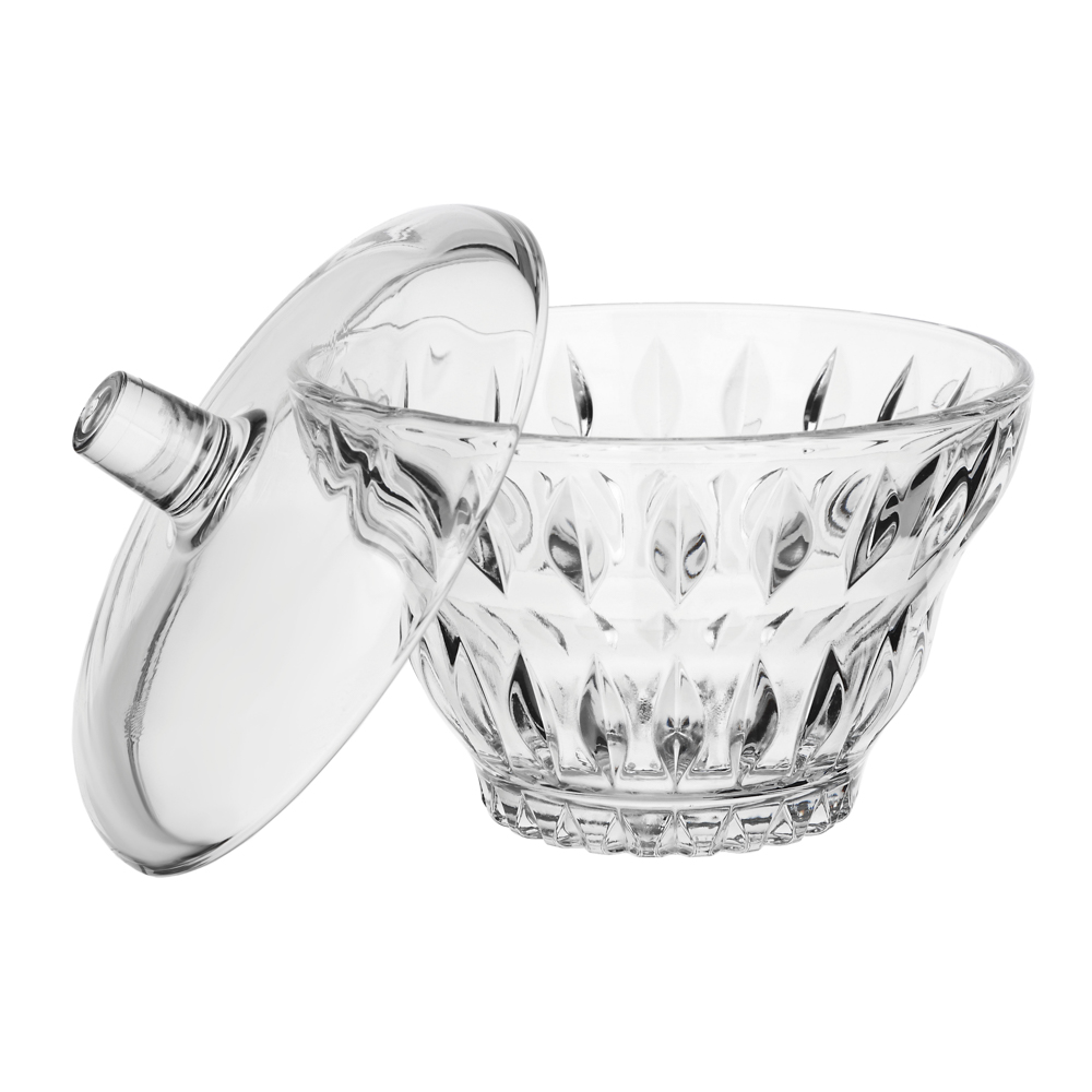 LUMINARC Сахарница с крышкой Айсд Диамант/Айсд Винтаж, стекло, 2 дизайна - #5