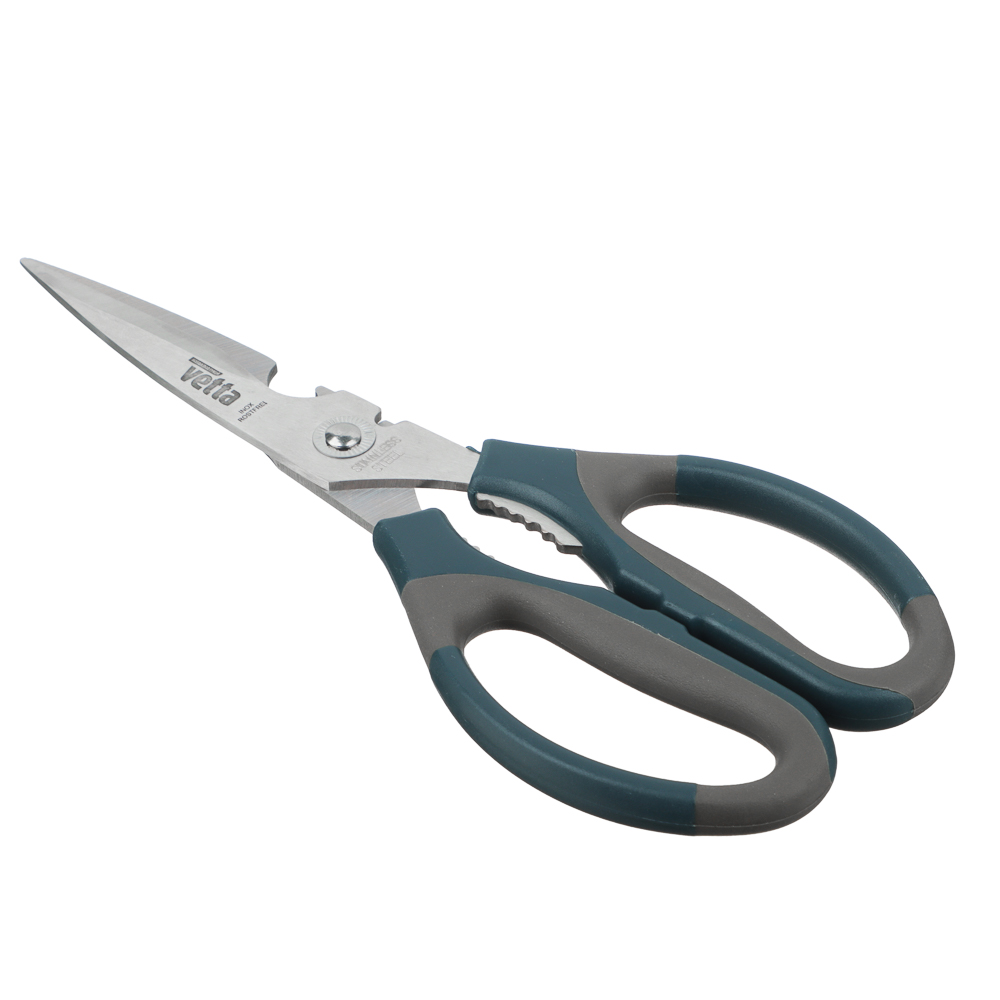 VETTA Ножницы кухонные 21см, с орехоколом и открывалкой - #1