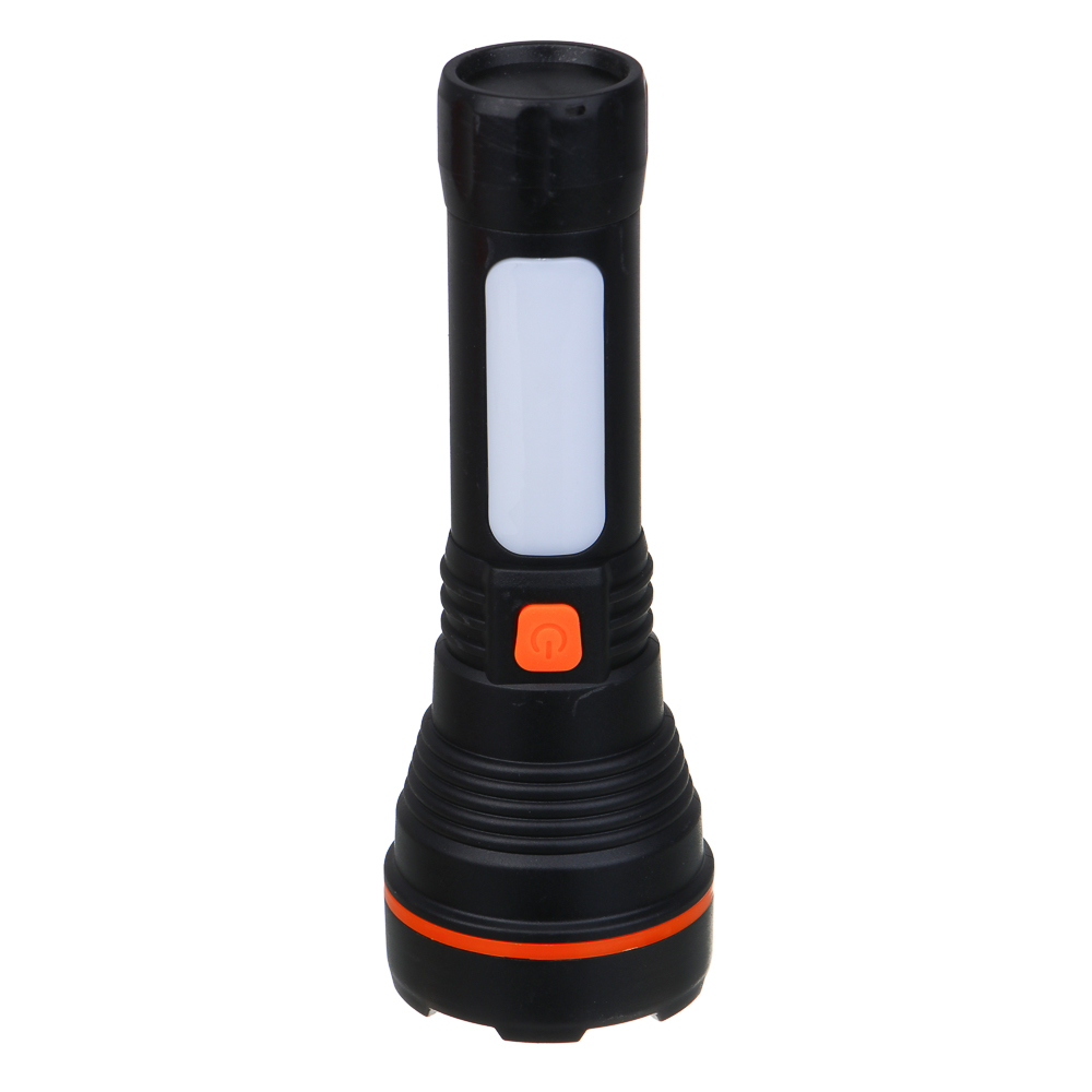 ЕРМАК Фонарь рабочий, XPE+7LED, 4 режима, 600мАч, пластик, 165х55х55 мм, зарядка USB - #2