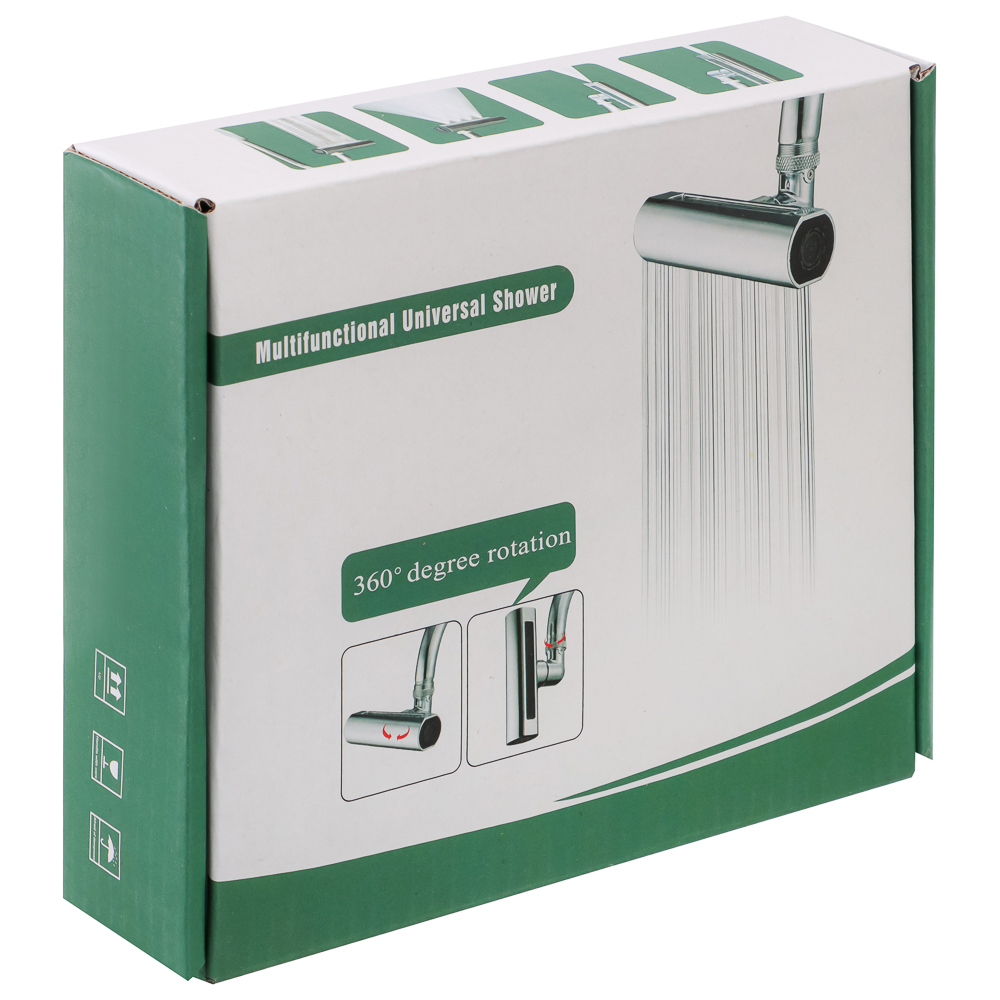 Аэратор-насадка для кухонного смесителя, 4 режима, хром - #16