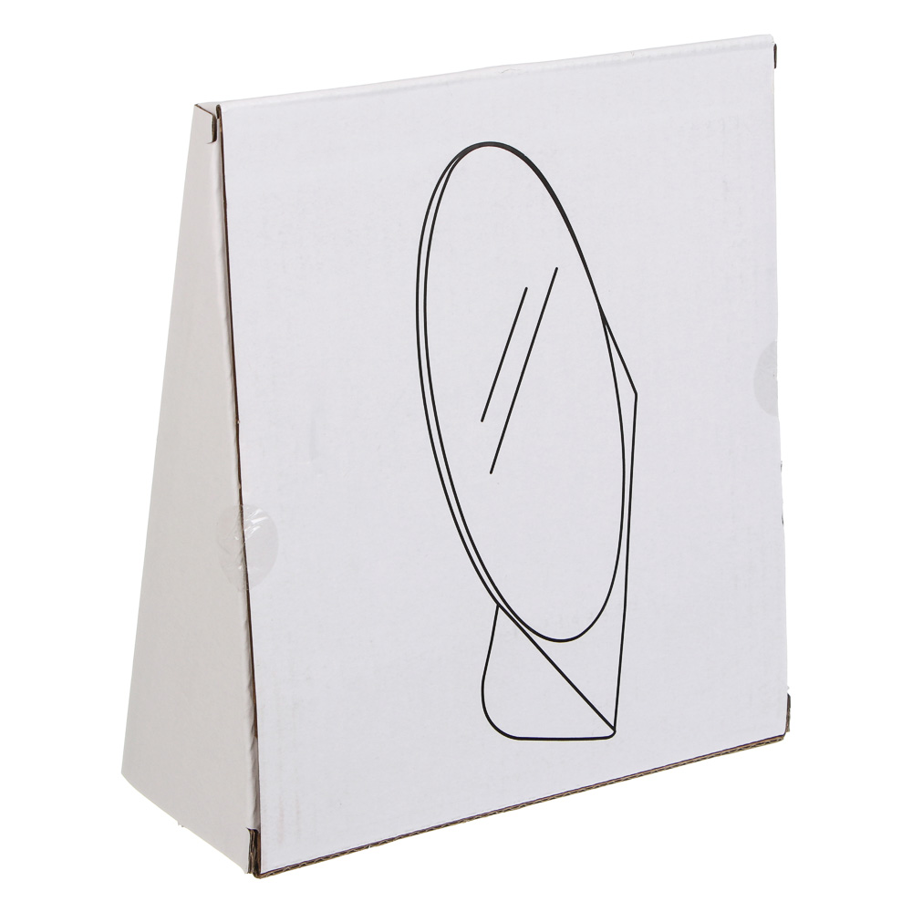 ЮНИLOOK Тинес Зеркало настольное на металлической подставке, железо, стекло 17х15х5,5см, беж - #4