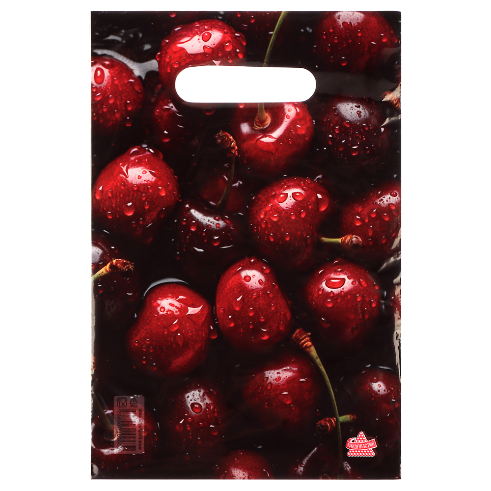 Пакет Вишня-пакет вырубной, 30x20см, 30 мкм, ПВД - #2