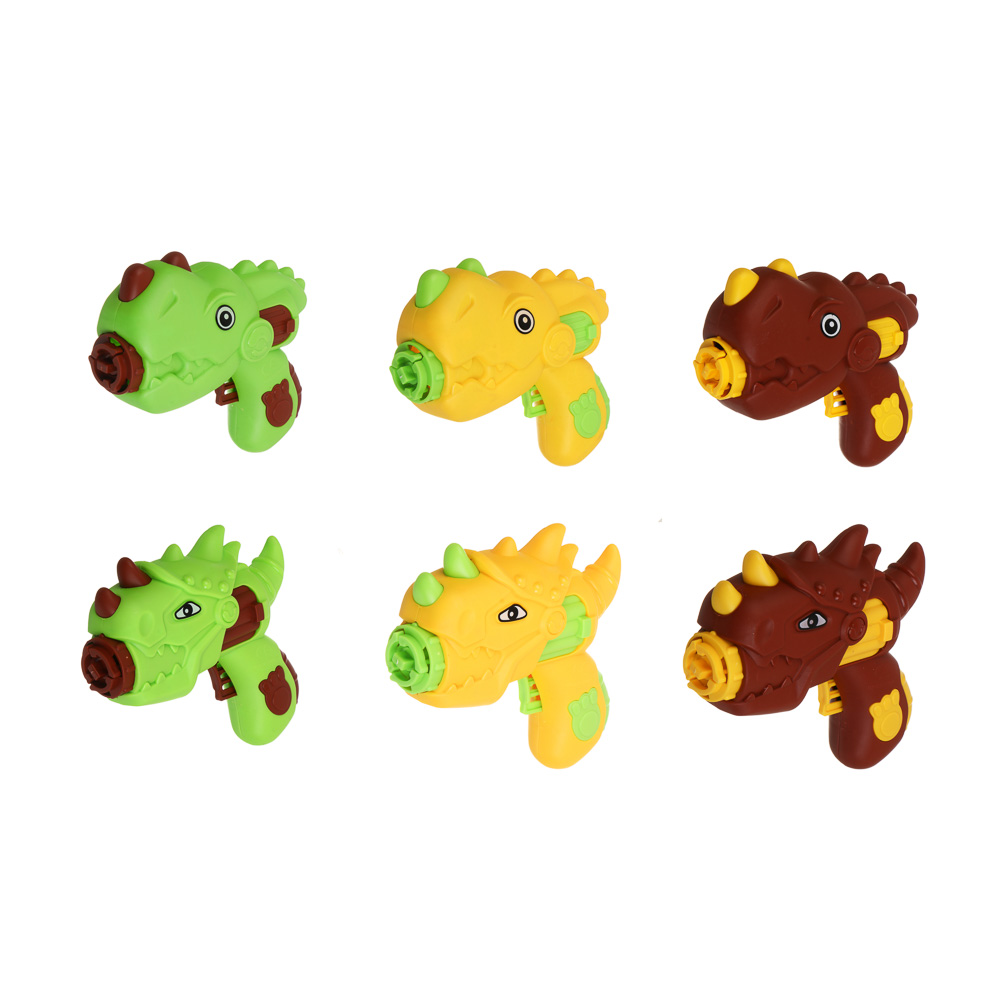 Запускалка "Динозаврик", 4 насадки, свет, 2хAG13, РР - #2