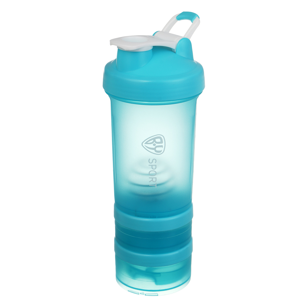 Спортивный шейкер 3 в 1, тм BY SPORT, 500 мл, 26х8см, PC, 3 цвета - #2