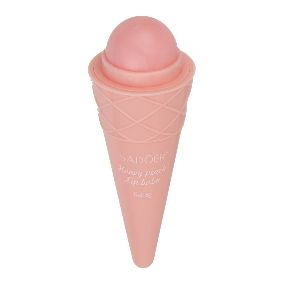 Бальзам для губ питательный с ароматом медового персика тм Sadoer, 6гр - #2