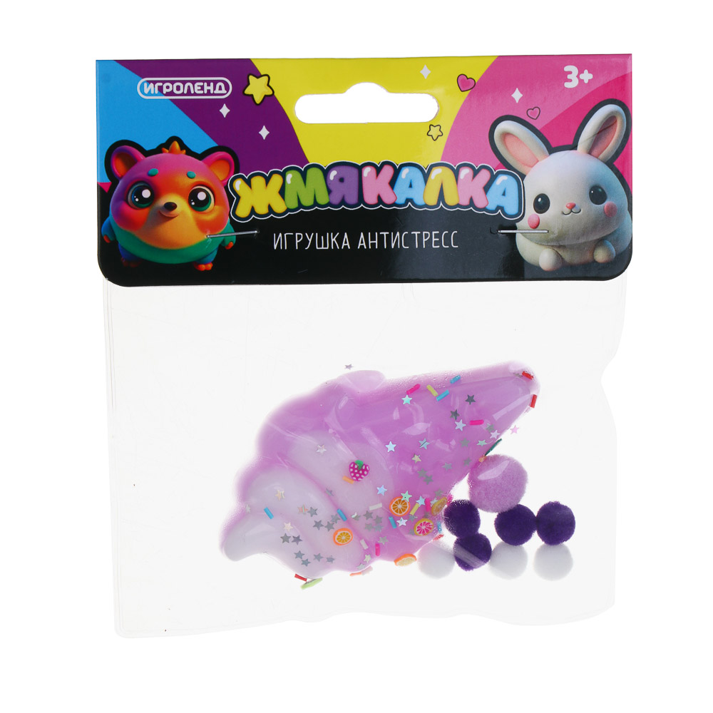 ИГРОЛЕНД Игрушка антистресс "Жмякалка", TPR, 13×15см, микс - #3