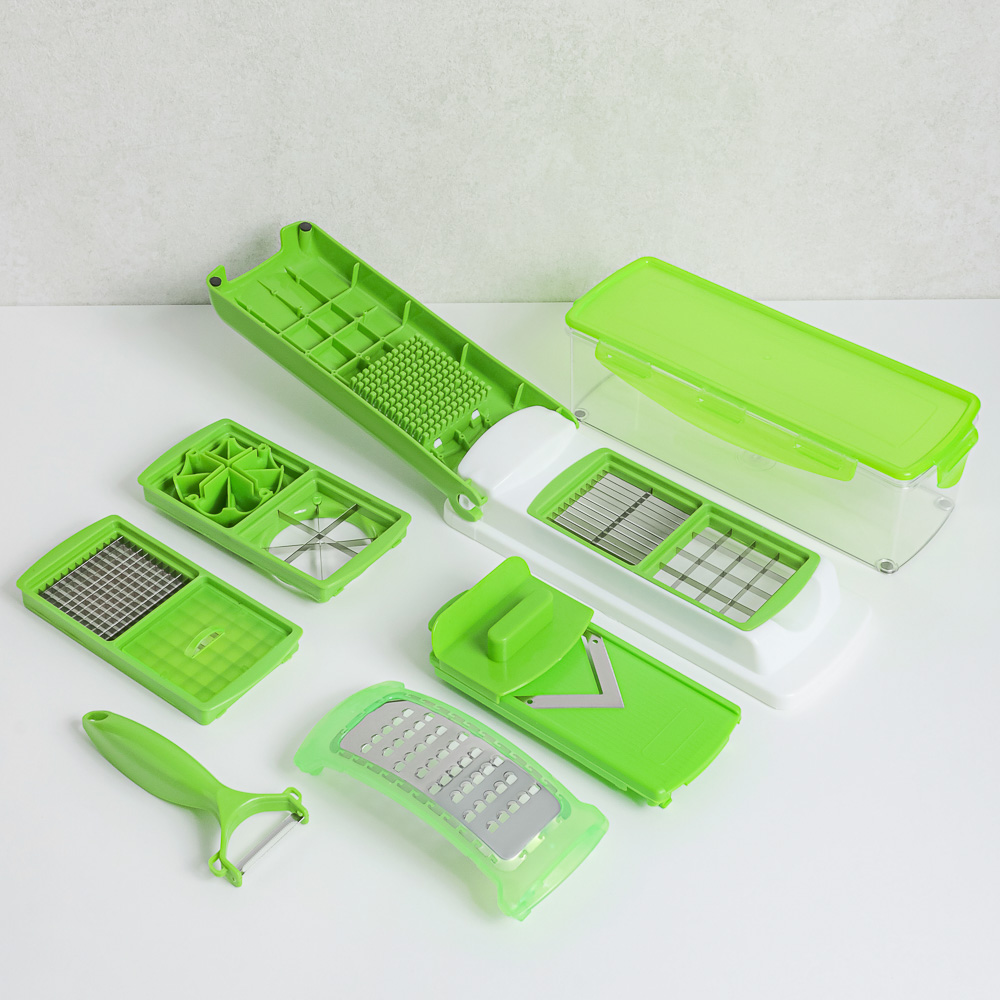 VETTA Овощерезка универсальная "Супер Слайсер", VS-288, 14 предметов - #14