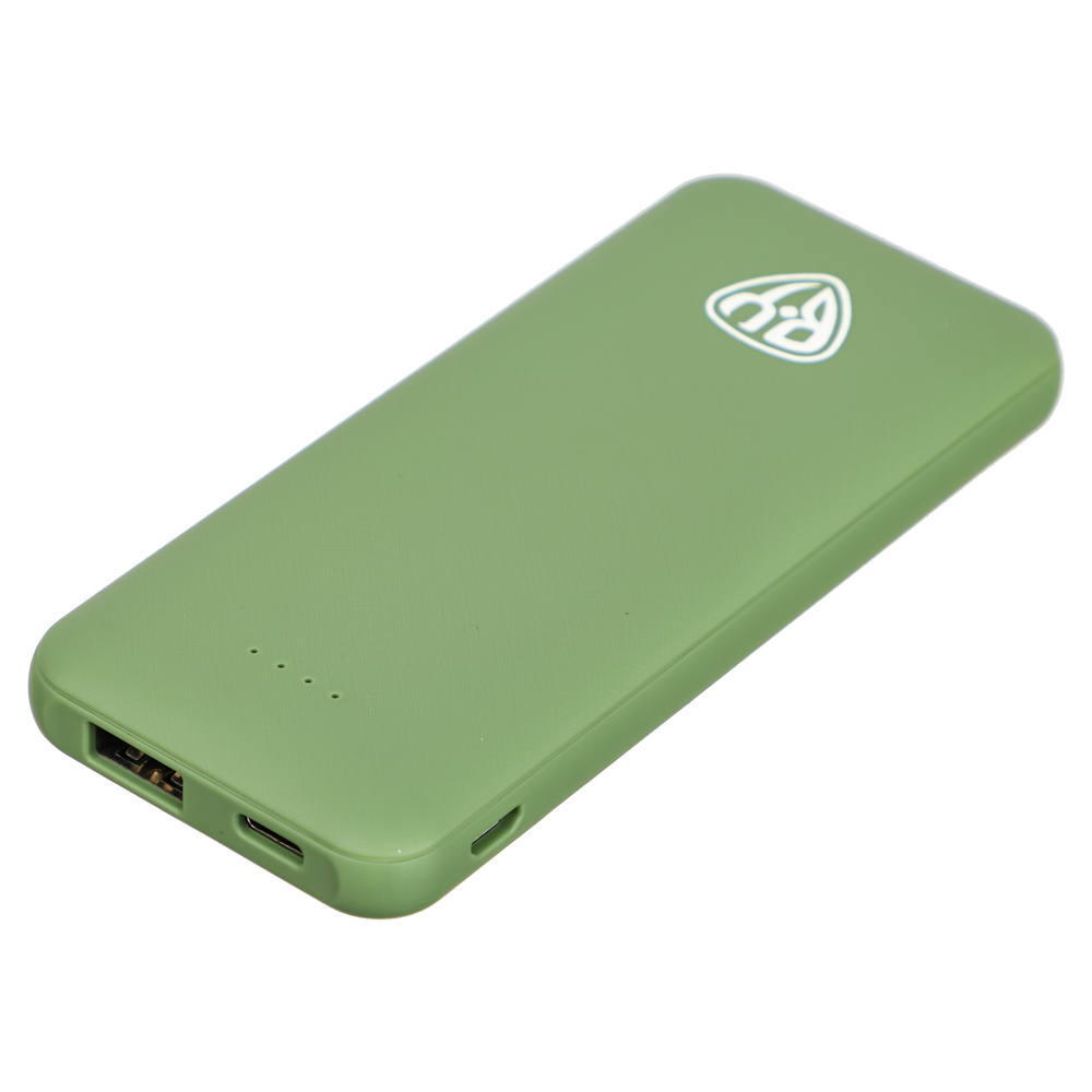 Аккумулятор мобильный BY, зеленый, 5000 мАч, USB, 2А - #4