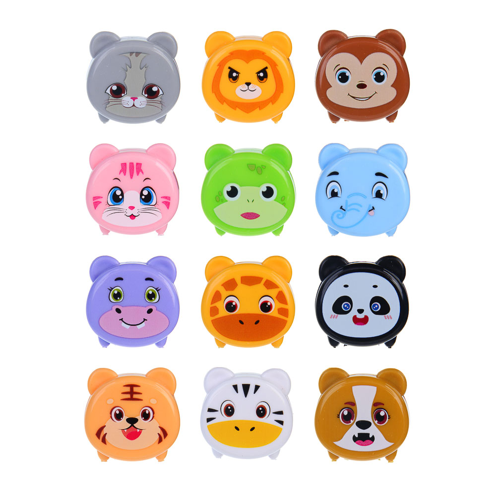 ИГРОЛЕНД Игрушка антистресс липкие лапки "Животные", 10,8х9,9х2,2см, TPR, пластик, 12 дизайнов - #2