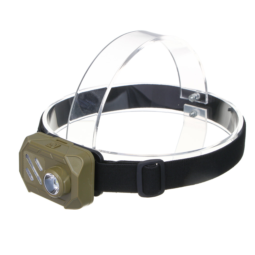 ЕРМАК Фонарь налобный, SMD LED, 3 режима, 3хААА, 67х51х40 мм, пластик, красный свет - #3