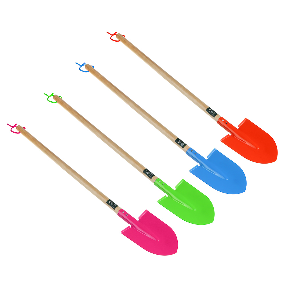 INBLOOM Лопата "Дачное детство" 12,2х3,8х82см, металл/дерево - #1