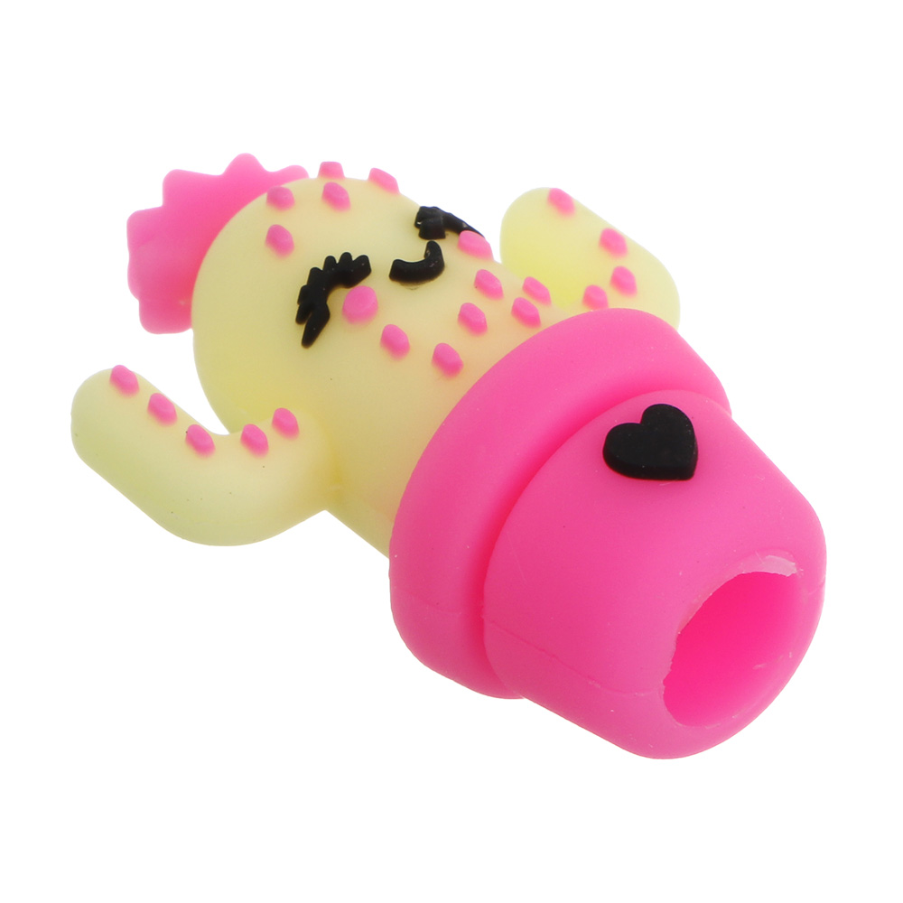 Игрушка сюрприз для девочек (мяч, насадка на карандаш, сквиш), PU, TPR, 15,5х6х6см, 3-6 дизайнов - #7