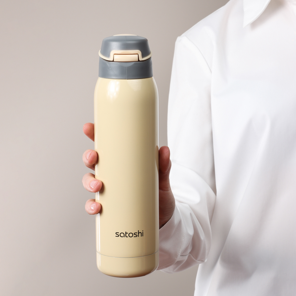 SATOSHI Термос-кружка с крышкой на защелке, 500мл "Спорт", нерж.сталь - #10