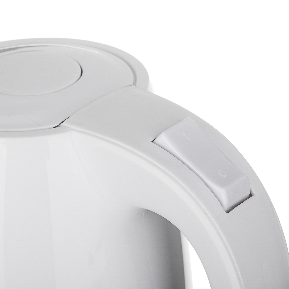 LEBEN Чайник электрический 1,0л, 1350Вт, скрытый нагр.элемент, пластик, 2 цвета - #8