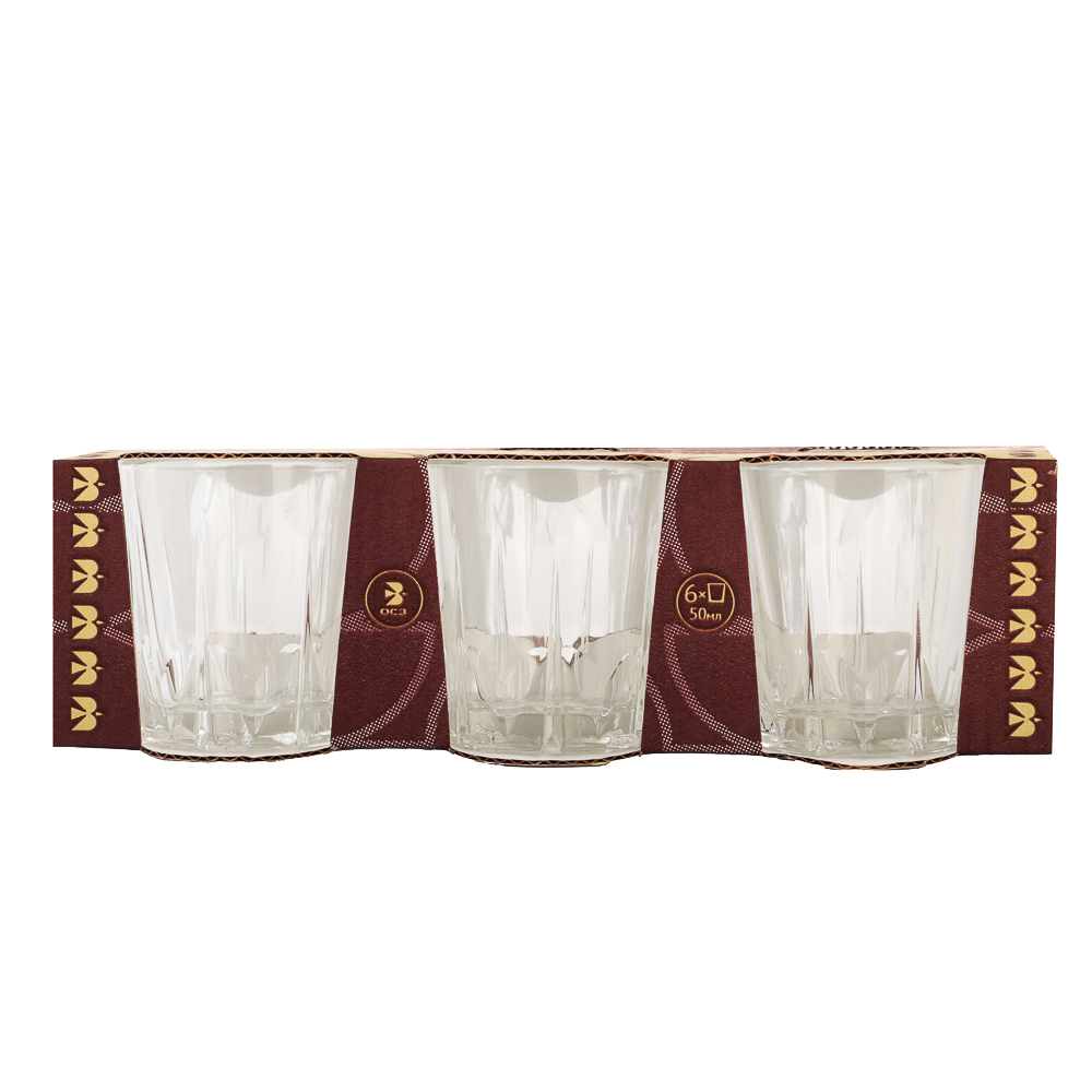 ОСЗ Венеция Набор стопок 6шт 50мл, стекло - #6