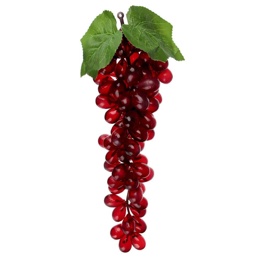 LADECOR Фрукт искусственный в виде винограда, пластик, 85 ягод, 4 цвета - #2