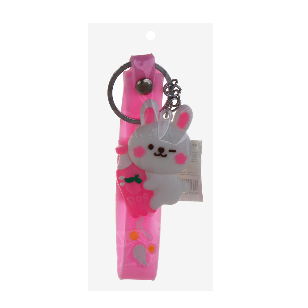 ИГРОЛЕНД Брелок с игрушкой 4-8 см, полипропилен, 6 дизайнов - #5