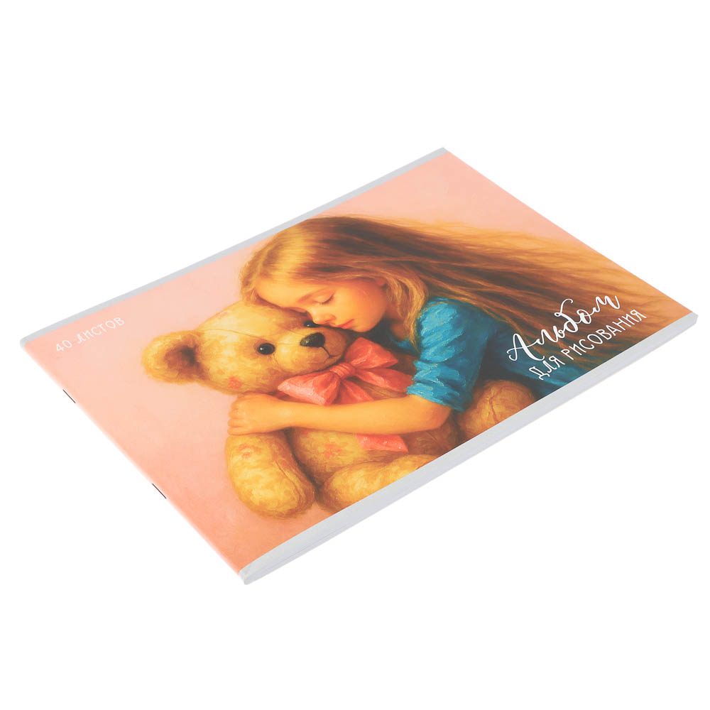 Альбом для рисования ClipStudio A4 40л., офсет 90г/м2, обл. картон, скрепка, 4 дизайна - #3