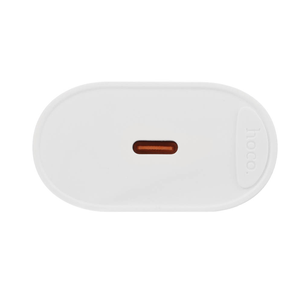 hoco. Зарядное устройство модель C109A, USB-С PD 20W, цвет: белый - #13