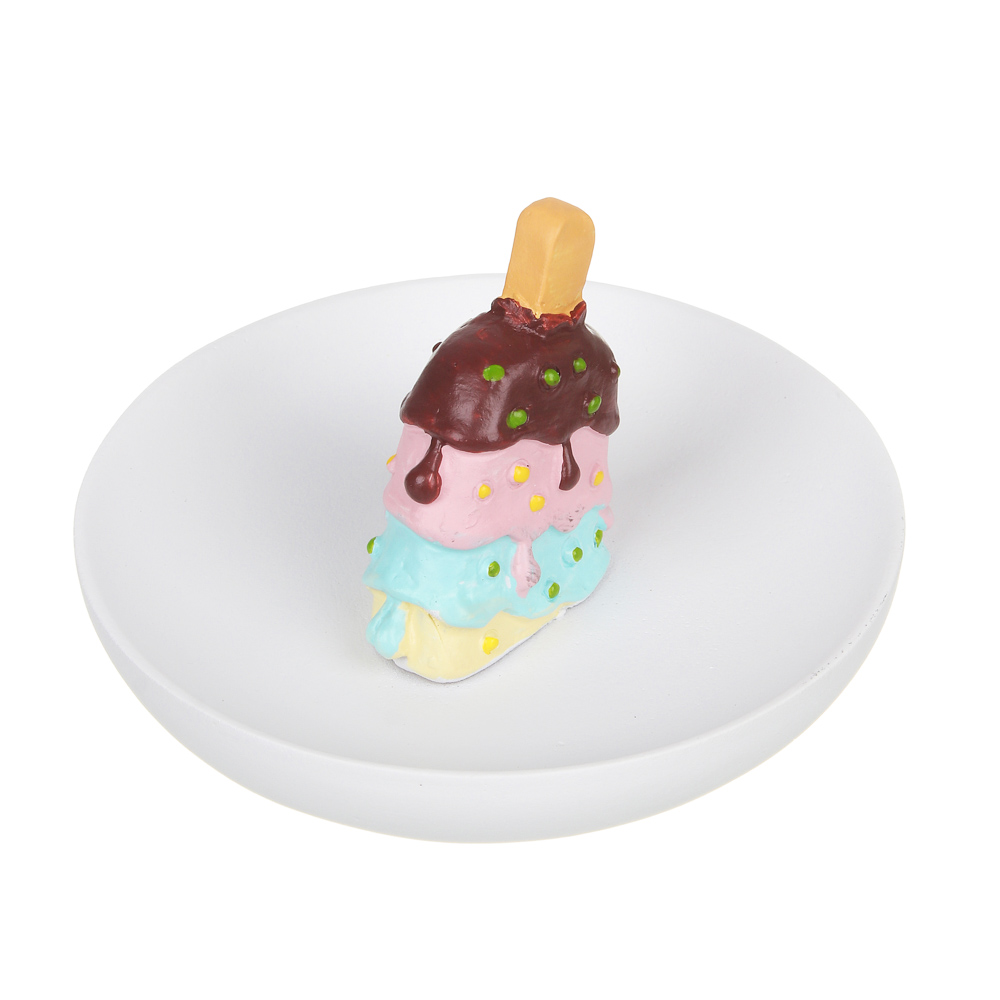 Подставка для колец с фигуркой мороженого - #4