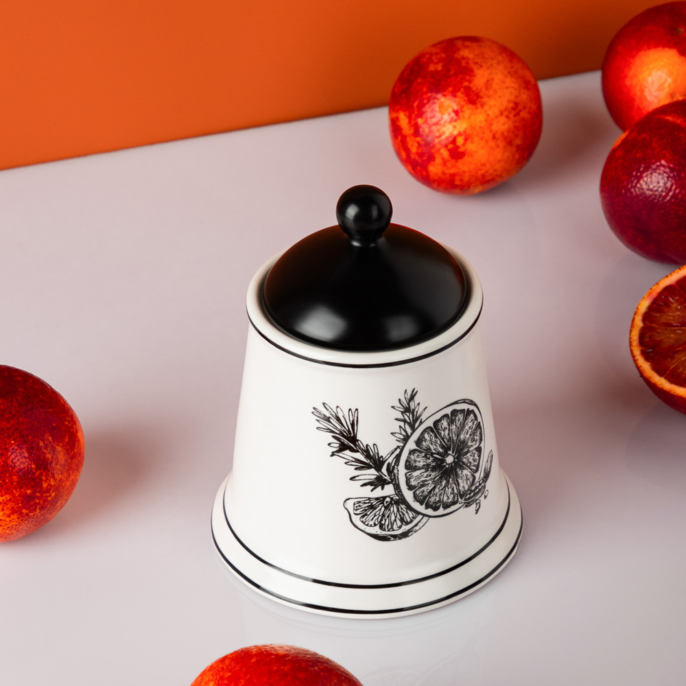 MILLIMI Китчен Сахарница, 300мл, 10х12,5см, керамика - #9