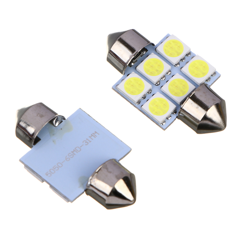 NG Лампа светодиодная T11, (6SMD-5050), 31 мм, 12В,белый, 2 шт., блистер - #2