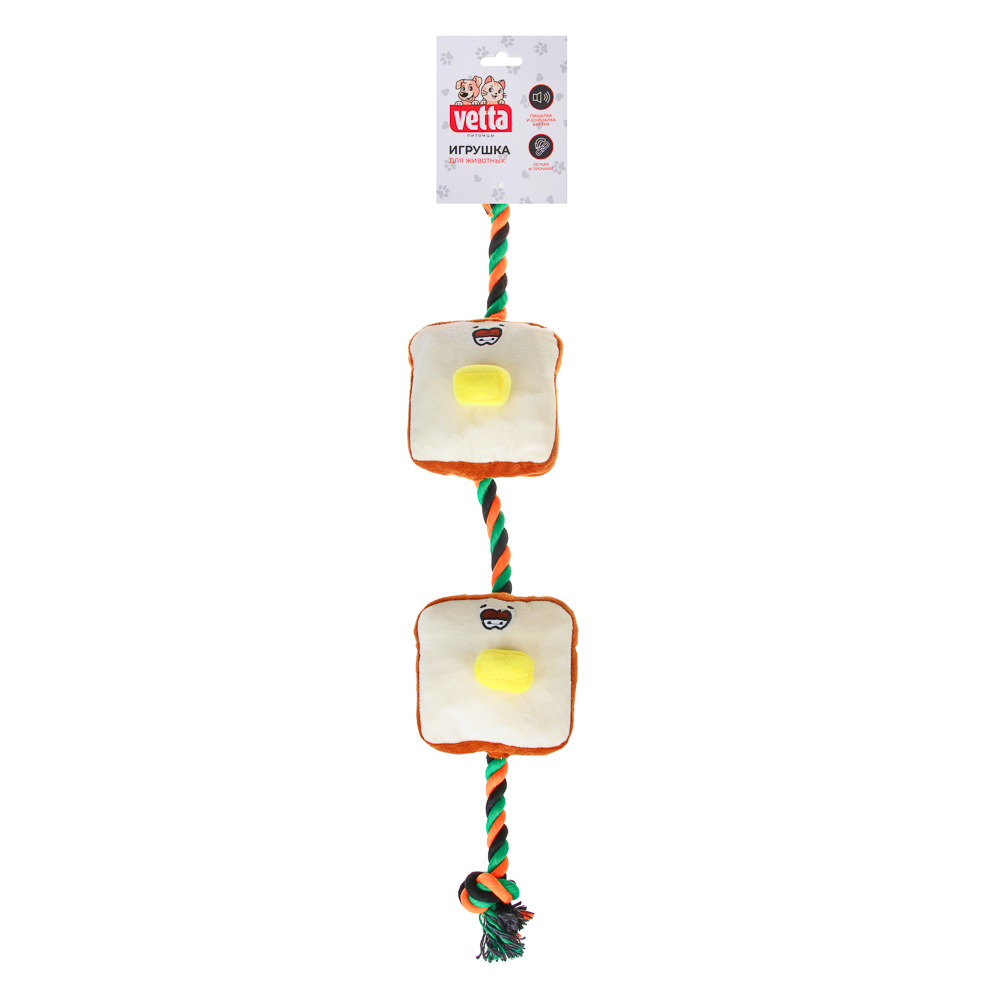 VETTA Игрушка для домашних животных, ПЭ, хлопок, сэндвич - #7