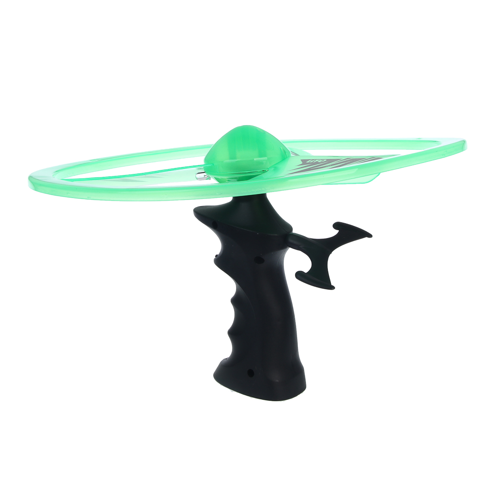 Запускалка с вертушкой большая механическая, 3х13AG, свет, d 25см, PP - #8