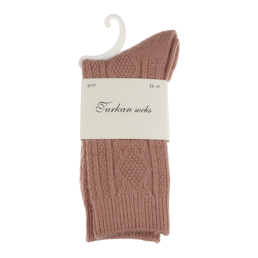 Носки женские "шерсть ламы" тм TURKAN, р.36-41, цвета в ассортименте, #L6117 - #5