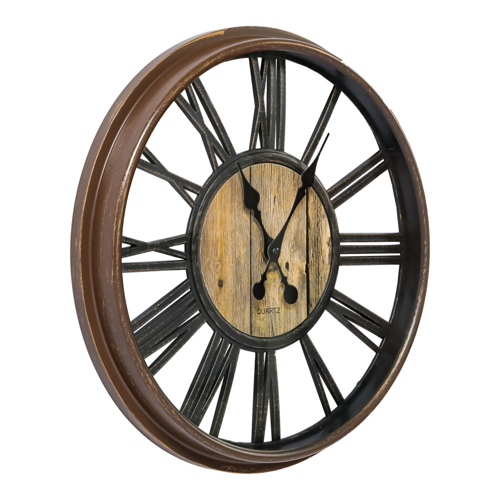 Часы настенные Ladecor chrono, цвет коричневый - #2