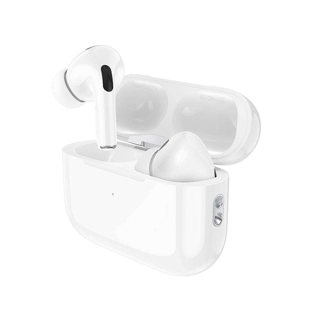 Наушники беспроводные TWS hoco. модель EW77, внутриканальные, 300/30мАч, BT5.4, белый - #5