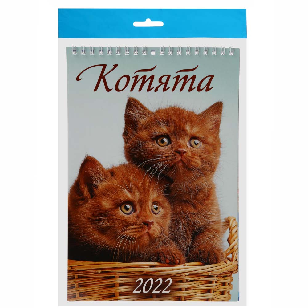 Календарь настенный перекидной, "Котята 2021", 17х25 см - #4