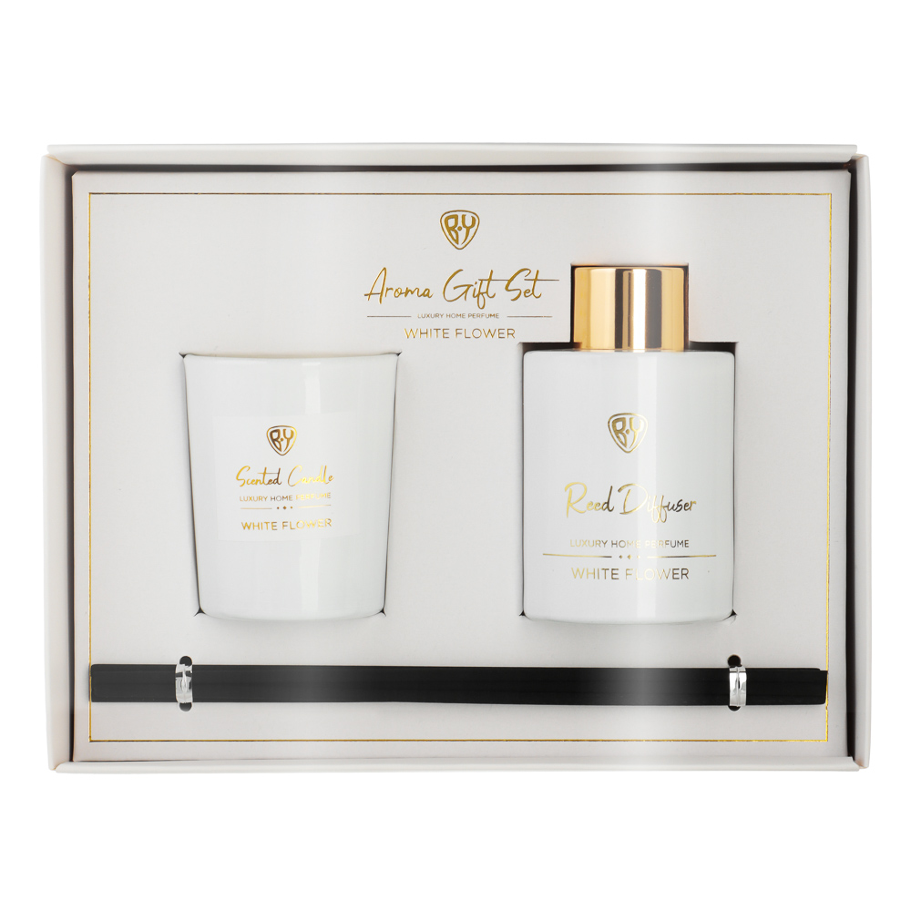 NEW GALAXY Набор Black&White, wood sage, white flower, bluebell, pear and freesia 60мл, 50г - #10