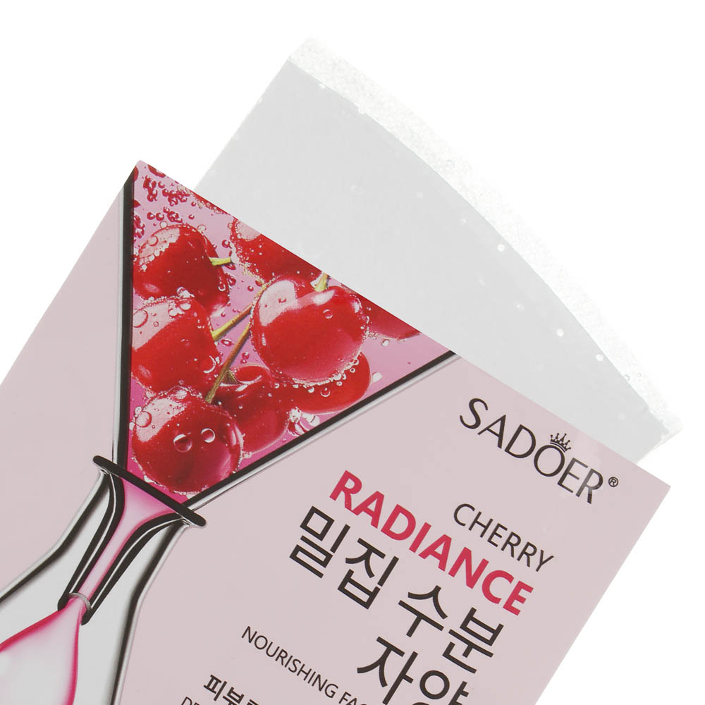 Маска для лица сияние кожи с черешней тм Sadoer, 25мл - #3