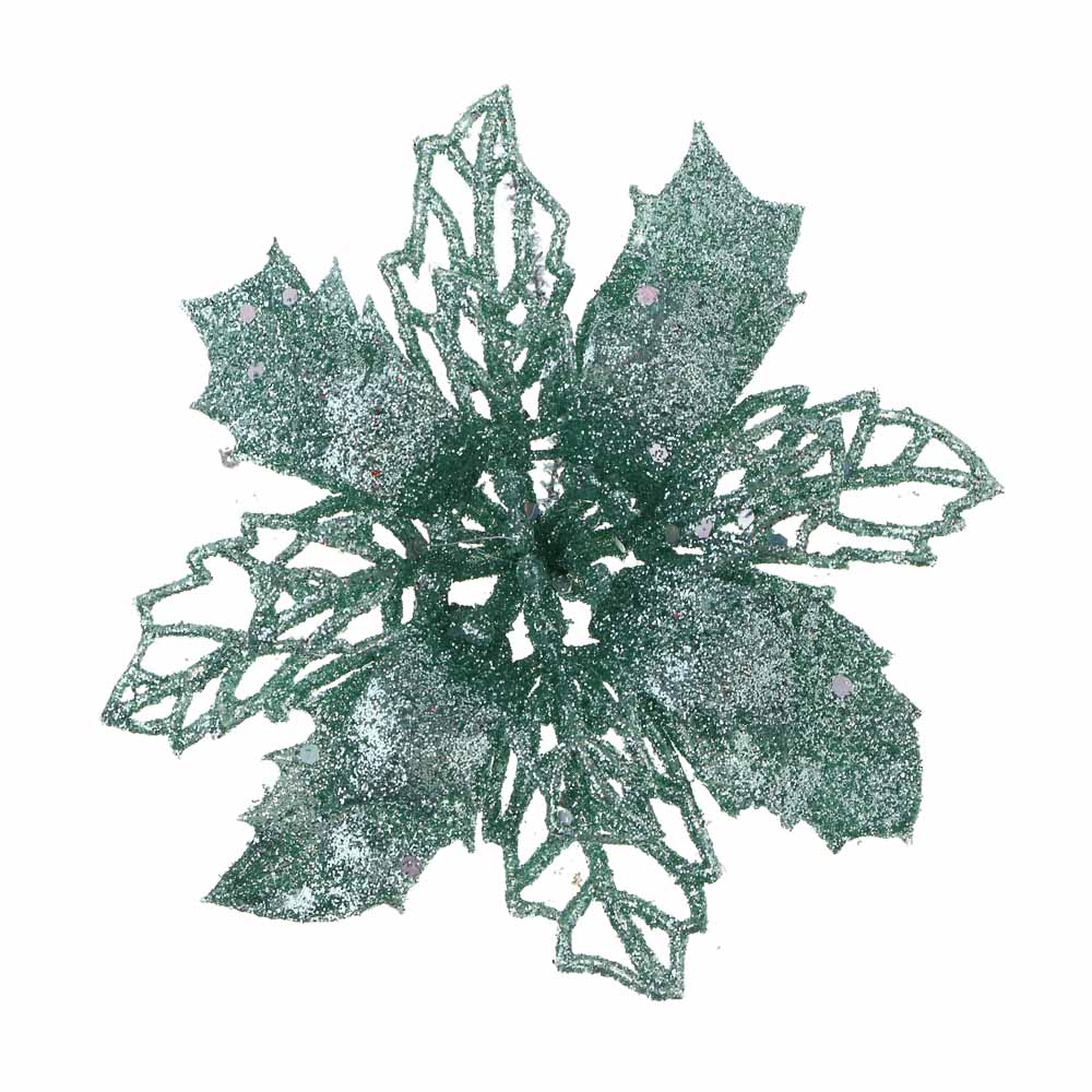 СНОУ БУМ Цветы на проволоке 10x10 см, 3 шт - #2