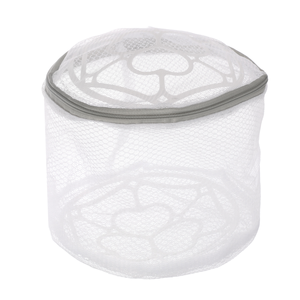 Мешок для стирки белья тм VETTA, цилиндр, на замке, пластик, полиэстер, d15х16h см - #1