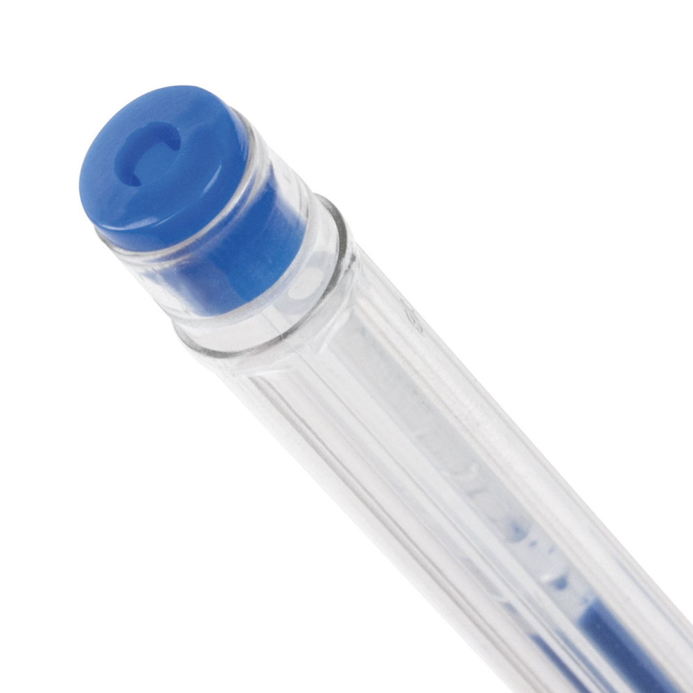 Набор гелевых ручек, 6 цветов, неоновые чернила, прозр. корпус, 0,7 мм, линия письма 0,5 мм, 142798 - #6