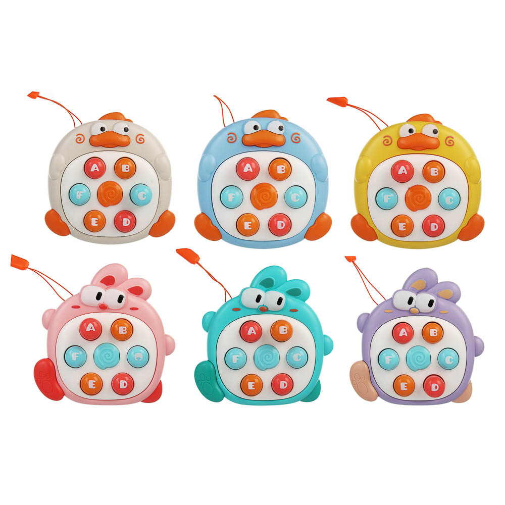 ИГРОЛЕНД Развивающая игрушка "Питомцы-кнопочки", ABS, 9,7х4х9,8см, 3 дизайна - #2