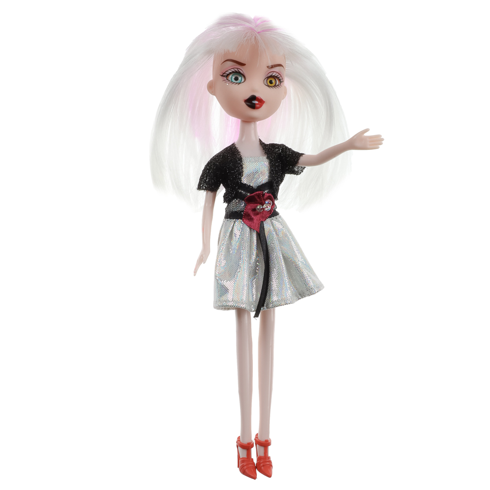 ИГРОЛЕНД Кукла Монстрик, PP,PVC, полиэстер 24см, 6 дизайнов, 13х28х5см - #26