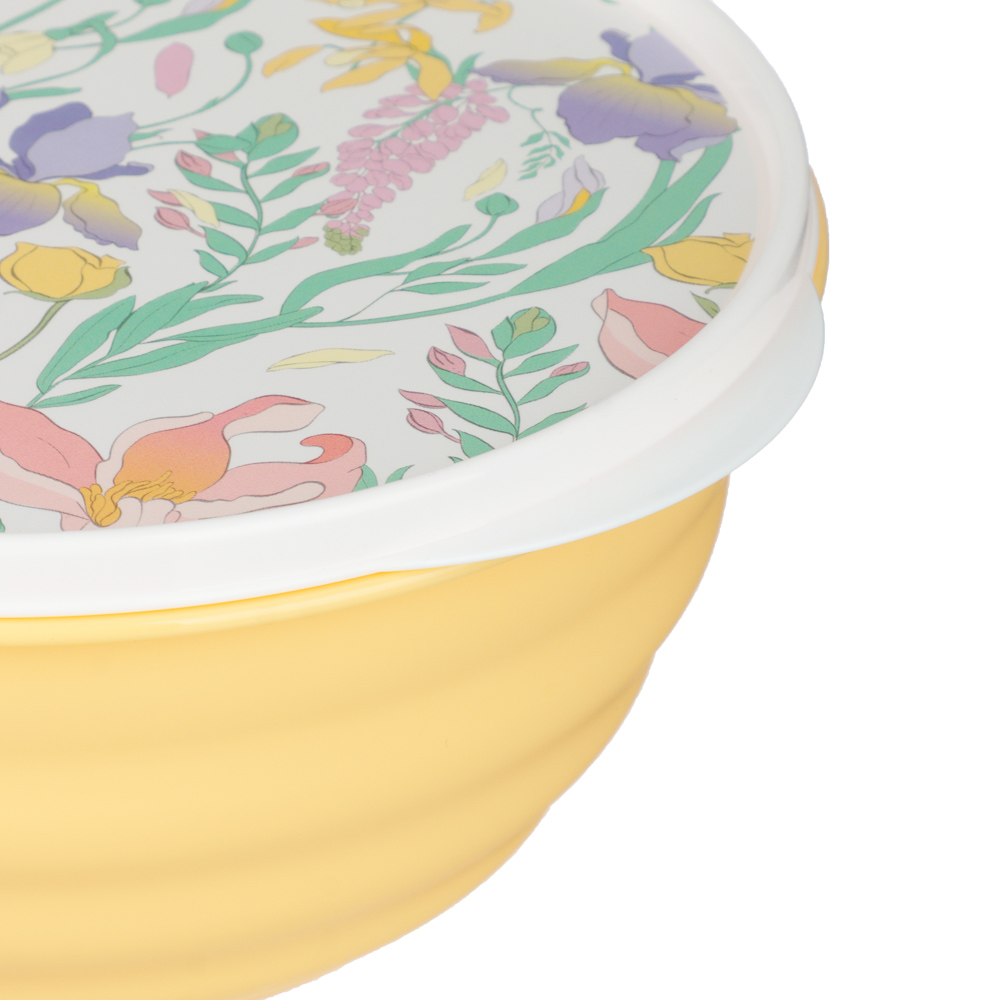 Ботаника Миска Latina 1,1л с крышкой, пластик, 3 цвета - #3