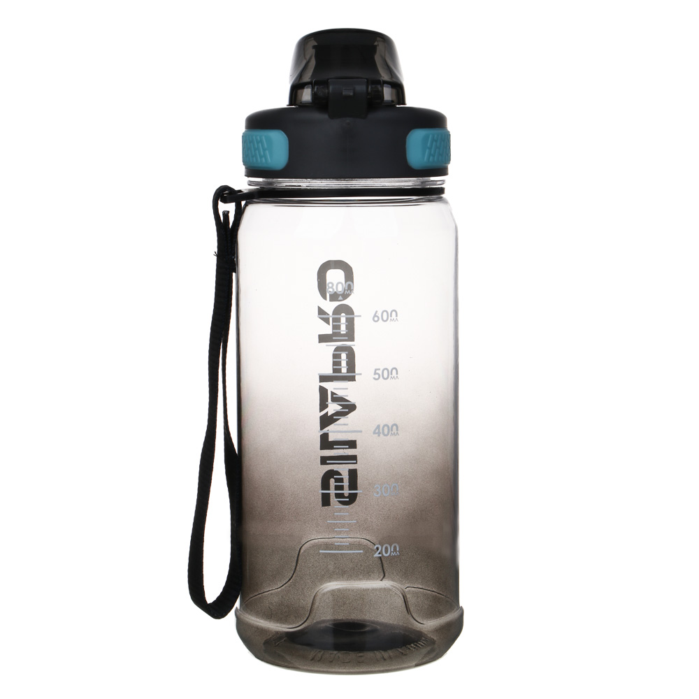 SILAPRO Бутылка для воды, 23х8.5см, 800мл, PC, PP - #7