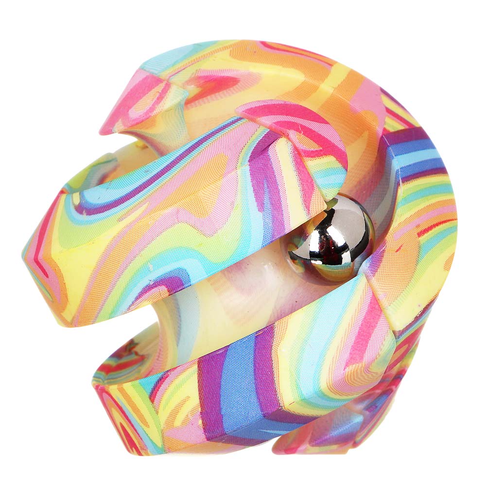 ИГРОЛЕНД Головоломка магнитная, 5,7х5х5см, АБС, железо, 3 дизайна - #4