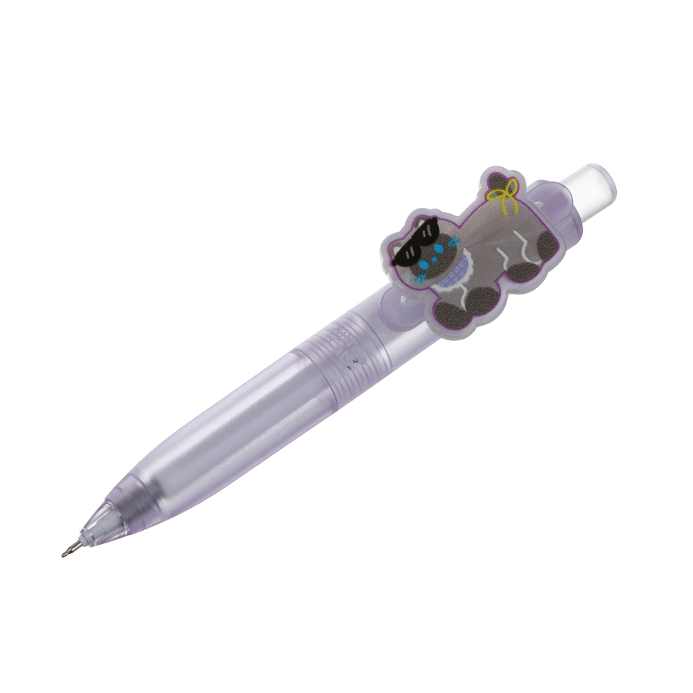 Ручка автоматическая гелевая синяя "Киттенс", 3 вида - #2