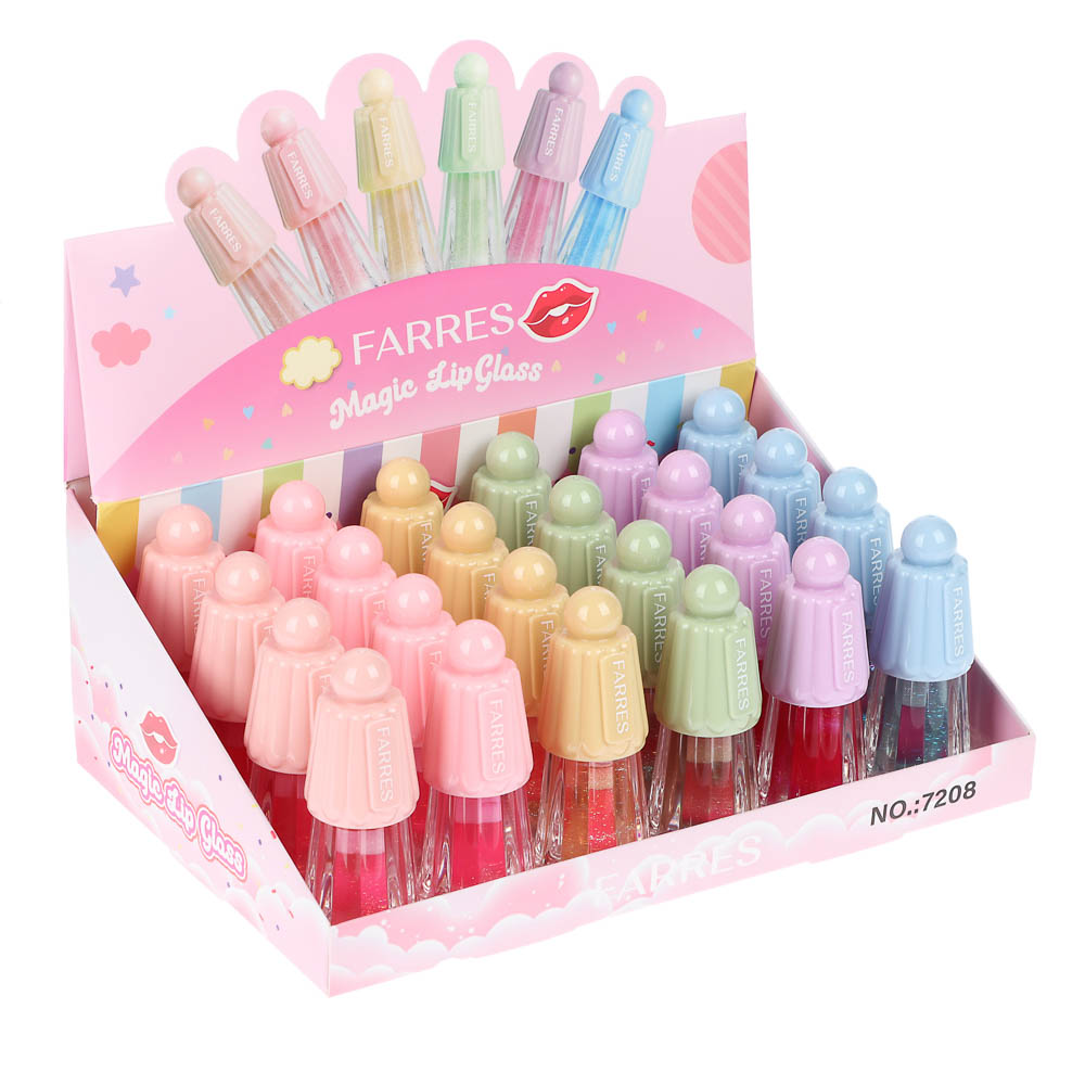 Бальзам-блеск для губ проявляющийся тм Farres 3,5 мл - #16