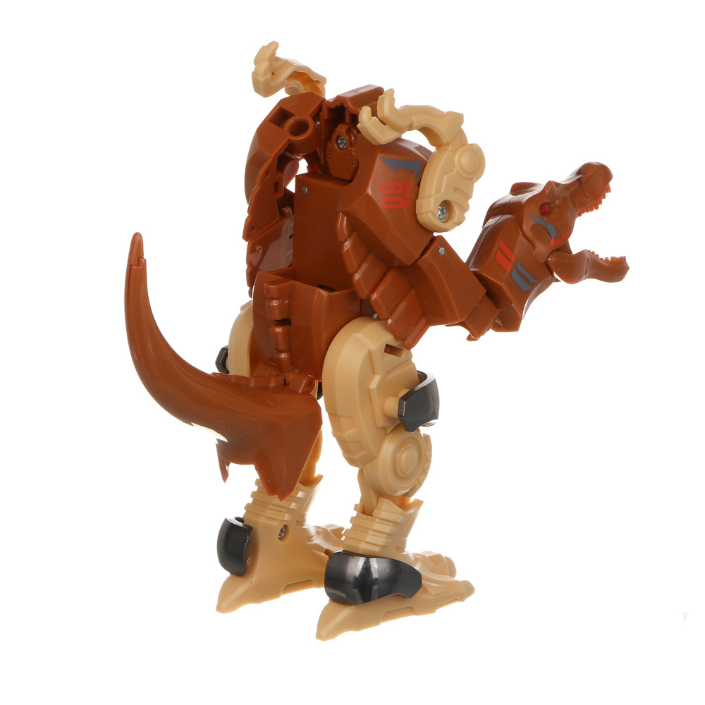 ИГРОЛЕНД Робот трансформирующийся "Динобот", ABS, металл, 5 дизайнов, 18х8х14 см - #8