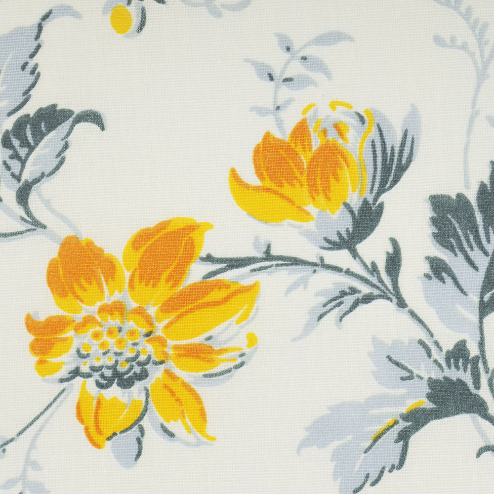 PROVANCE Простыня 2сп, 180х214см, 100% хлопок, бязь, белый / цветы - #4