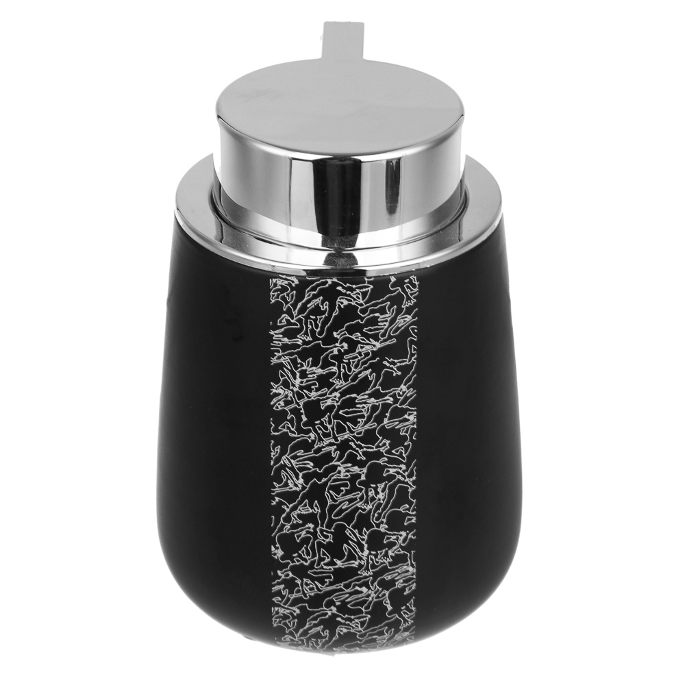 BY Русские Супергерои Дозатор для жидкого мыла, 330 мл, керамика, черный - #5