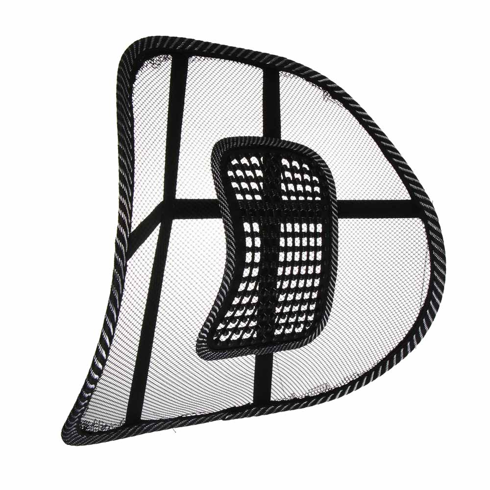 Ортопедическая спинка на сиденье тм ЕРМАК, с массажером на сиденье, 36,5x39 см - #1